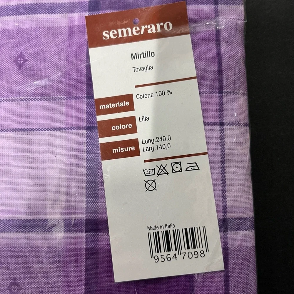 Semeraro tablecloth made